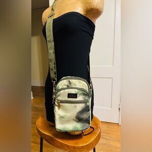 Kedzie Tie Dye Olive Crossbody Bag